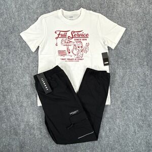 Sonneti LCKR Boys XL 18-20 Shirt Cargo Jogger Pants 2 Piece Outfit Set NWT